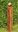Gartendeko Rostsäule mit Würfel 100 cm