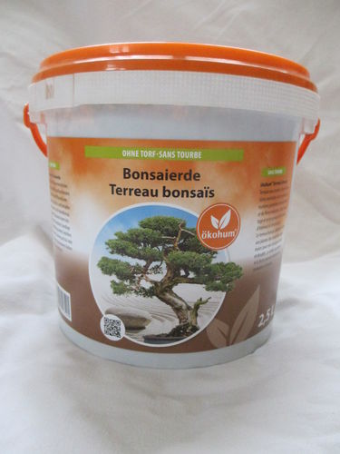 Ökohum Bonsai Erde - Torffreie Erde für Bonsai